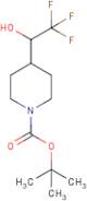 4-(1-Hydroxy-2,2,2-trifluoroethyl)piperidine, N-BOC protected