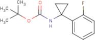 1-(2-Fluorophenyl)cyclopropan-1-amine, N-BOC protected