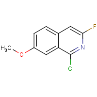 1-Chloro-3-fluoro-7-methoxyisoquinoline