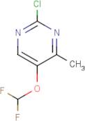 2-Chloro-5-(difluoromethoxy)-4-methylpyrimidine