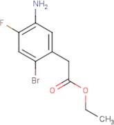 Ethyl 2-(5-amino-2-bromo-4-fluorophenyl)acetate