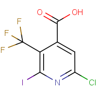 2-Chloro-6-iodo-5-(trifluoromethyl)isonicotinic acid