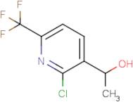 1-[2-Chloro-6-(trifluoromethyl)pyridin-3-yl]ethan-1-ol