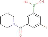 3-Fluoro-5-(piperidin-1-ylcarbonyl)benzeneboronic acid