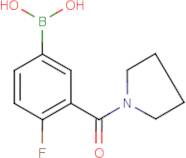 4-Fluoro-3-(pyrrolidin-1-ylcarbonyl)benzeneboronic acid