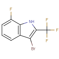 3-Bromo-7-fluoro-2-(trifluoromethyl)indole