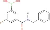 3-(Benzylcarbamoyl)-5-fluorobenzeneboronic acid