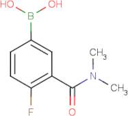 3-(Dimethylcarbamoyl)-4-fluorobenzeneboronic acid