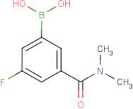 3-(Dimethylcarbamoyl)-5-fluorobenzeneboronic acid