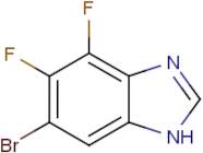 6-Bromo-4,5-difluoro-1H-benzimidazole