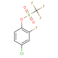 4-Chloro-2-fluorophenyl trifluoromethanesulphonate