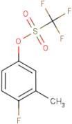 4-Fluoro-3-methylphenyl trifluoromethanesulphonate