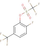 2-Fluoro-5-(trifluoromethyl)phenyl trifluoromethanesulfonate