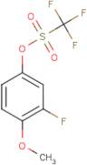 3-Fluoro-4-methoxyphenyl trifluoromethanesulphonate