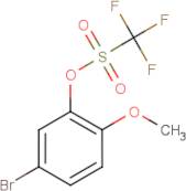 5-Bromo-2-methoxyphenyl trifluoromethanesulphonate