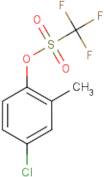 4-Chloro-2-methylphenyl trifluoromethanesulphonate