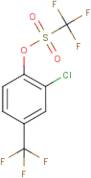 2-Chloro-4-(trifluoromethyl)phenyl trifluoromethanesulphonate