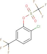 2-Chloro-5-(trifluoromethyl)phenyl trifluoromethanesulphonate