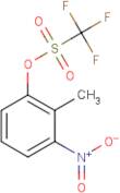 2-Methyl-3-nitrophenyl trifluoromethanesulphonate