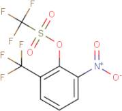 2-Nitro-6-(trifluoromethyl)phenyl trifluoromethanesulphonate