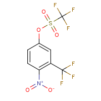 4-Nitro-3-(trifluoromethyl)phenyl trifluoromethanesulphonate