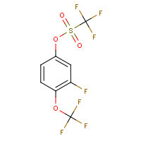 3-Fluoro-4-(trifluoromethoxy)phenyl trifluoromethanesulphonate