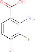 2-Amino-4-bromo-3-fluorobenzoic acid