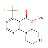 Methyl 2-(piperazin-1-yl)-4-(trifluoromethyl)nicotinate