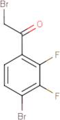 4-Bromo-2,3-difluorophenacyl bromide