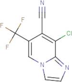 8-Chloro-6-(trifluoromethyl)imidazo[1,2-a]pyridine-7-carbonitrile