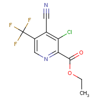 Ethyl 3-chloro-4-cyano-5-(trifluoromethyl)pyridine-2-carboxylate