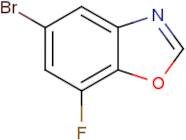 5-Bromo-7-fluoro-1,3-benzoxazole