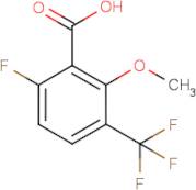 6-Fluoro-2-methoxy-3-(trifluoromethyl)benzoic acid