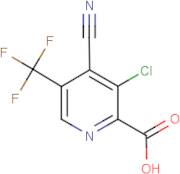 3-Chloro-4-cyano-5-(trifluoromethyl)pyridine-2-carboxylic acid