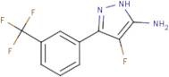 5-Amino-4-fluoro-3-[3-(trifluoromethyl)phenyl]-1H-pyrazole