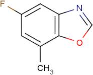 5-Fluoro-7-methyl-1,3-benzoxazole