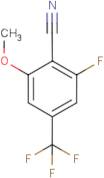 2-Fluoro-6-methoxy-4-(trifluoromethyl)benzonitrile