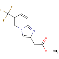 Methyl [6-(trifluoromethyl)imidazo[1,2-a]pyridin-2-yl]acetate