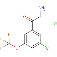 3-Chloro-5-(trifluoromethoxy)phenacylamine hydrochloride