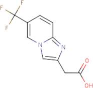 [6-(Trifluoromethyl)imidazo[1,2-a]pyridin-2-yl]acetic acid