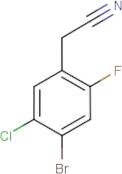 4-Bromo-5-chloro-2-fluorophenylacetonitrile