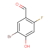 5-Bromo-2-fluoro-4-hydroxybenzaldehyde