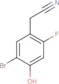 5-Bromo-2-fluoro-4-hydroxyphenylacetonitrile