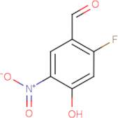 2-Fluoro-4-hydroxy-5-nitrobenzaldehyde