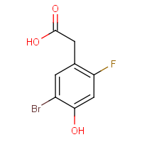 5-Bromo-2-fluoro-4-hydroxyphenylacetic acid