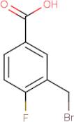 3-(Bromomethyl)-4-fluorobenzoic acid