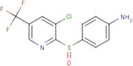 4-{[3-Chloro-5-(trifluoromethyl)pyridin-2-yl]sulphinyl}aniline