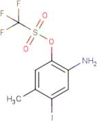 2-Amino-4-iodo-5-methylphenyl trifluoromethanesulphonate