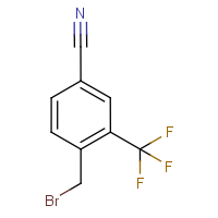 4-(Bromomethyl)-3-(trifluoromethyl)benzonitrile