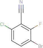3-Bromo-6-chloro-2-fluorobenzonitrile